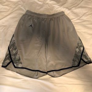 2007 Georgetown Hoyas Authentic Jordan Shorts L